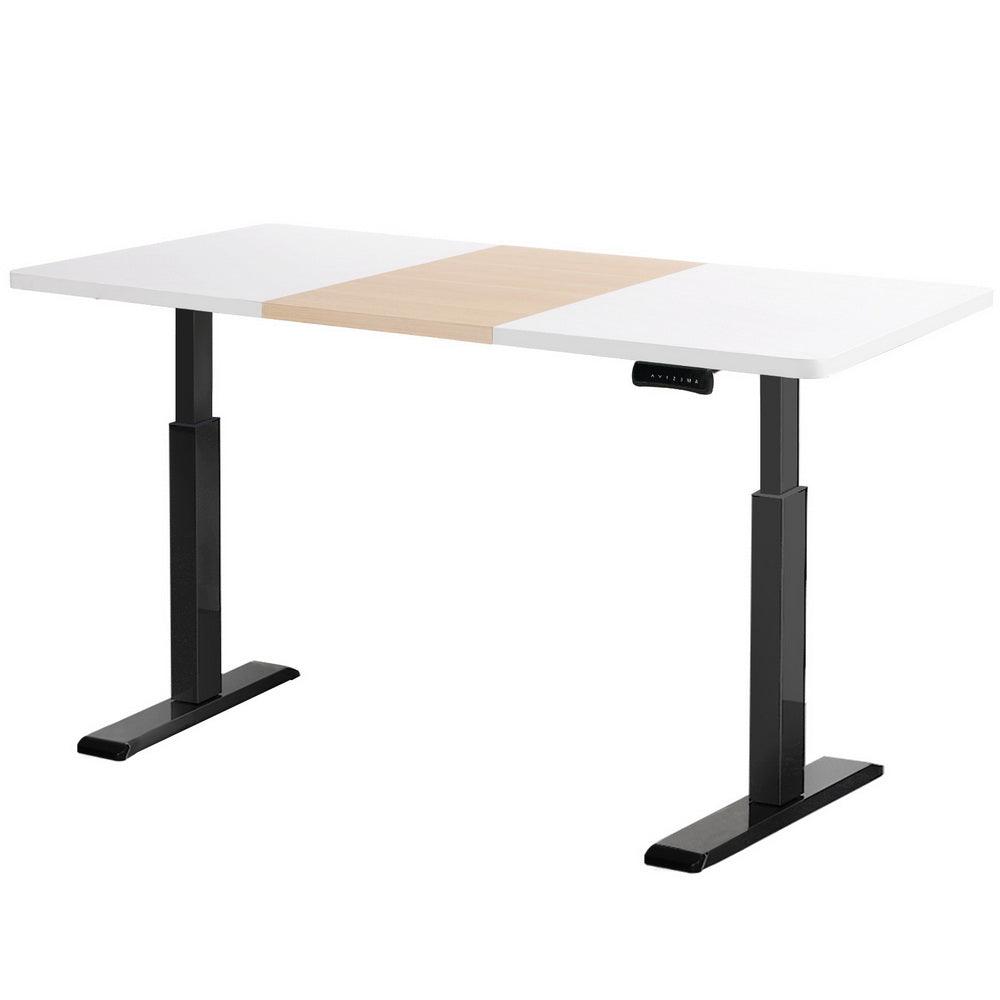 Artiss Standing Desk Motorised Electric Dual Motor 140cm-Furniture &gt; Office-PEROZ Accessories