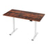 Artiss Standing Desk Motorised Dual Motor 140CM Rustic Brwon-Office Desks-PEROZ Accessories