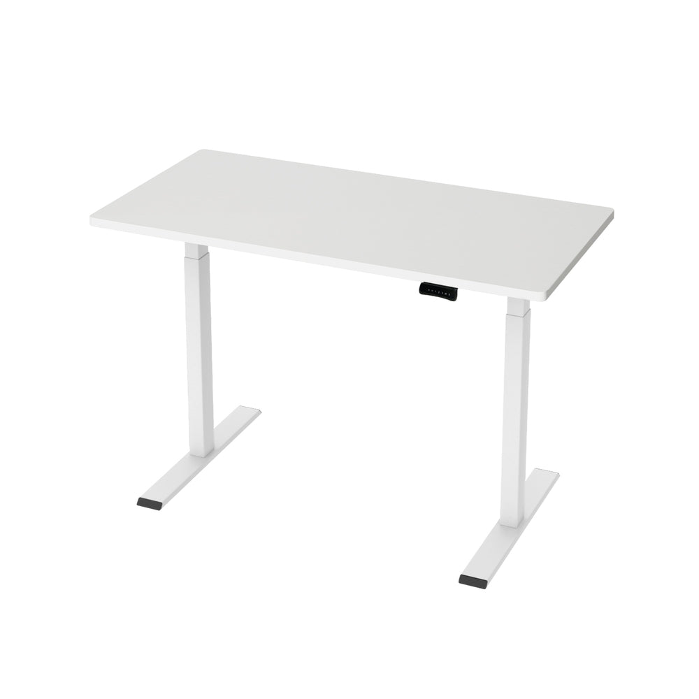 Artiss Standing Desk Motorised Dual Motor 120CM White-Office Desks-PEROZ Accessories