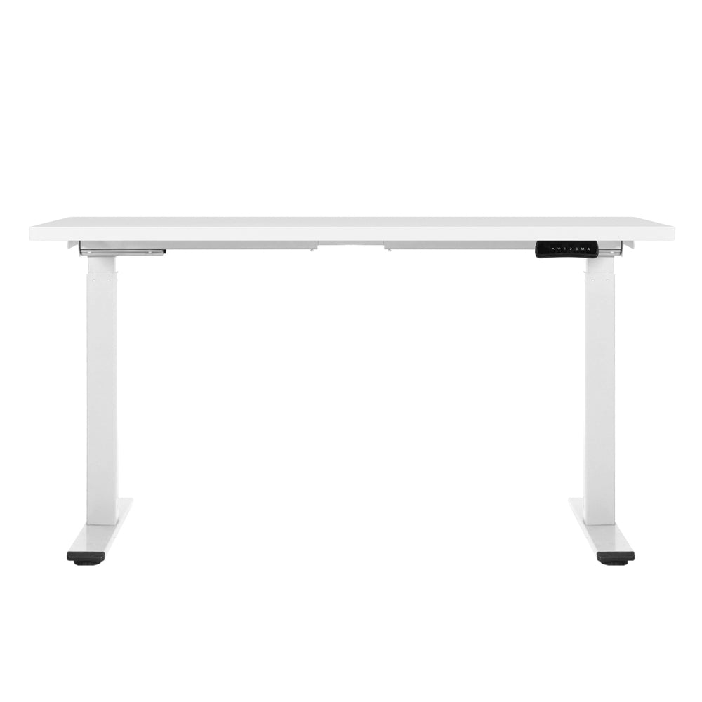 Artiss Standing Desk Motorised Dual Motor 120CM White-Office Desks-PEROZ Accessories