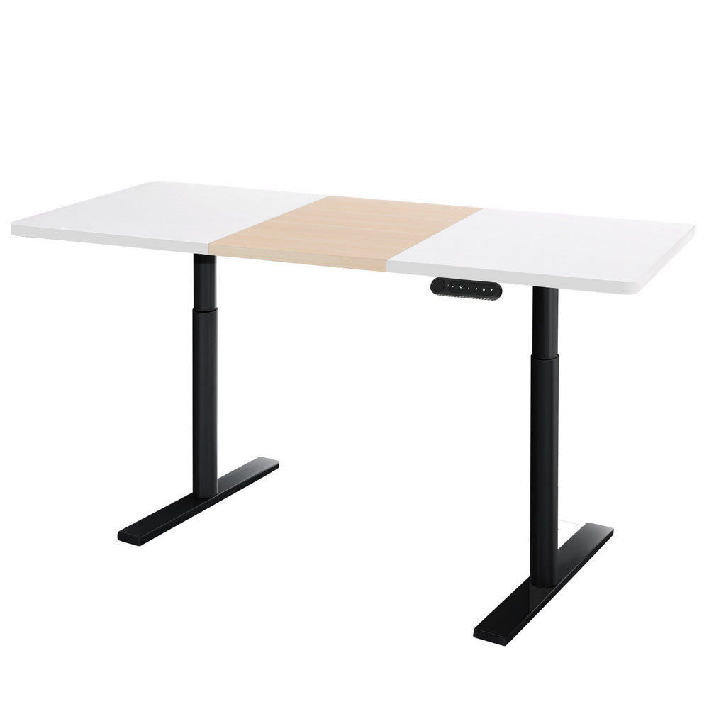 Artiss Standing Desk Motorised Electric Dual Motor 140CM-Furniture &gt; Office-PEROZ Accessories