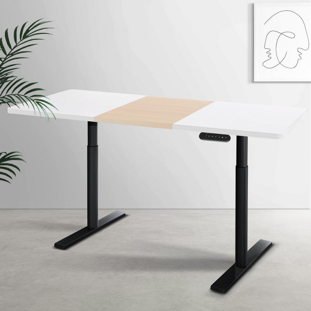 Artiss Standing Desk Motorised Electric Dual Motor 140CM-Furniture &gt; Office-PEROZ Accessories