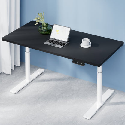 Artiss Standing Desk Motorised Electric Dual Motor 120CM Black-Office Desks-PEROZ Accessories