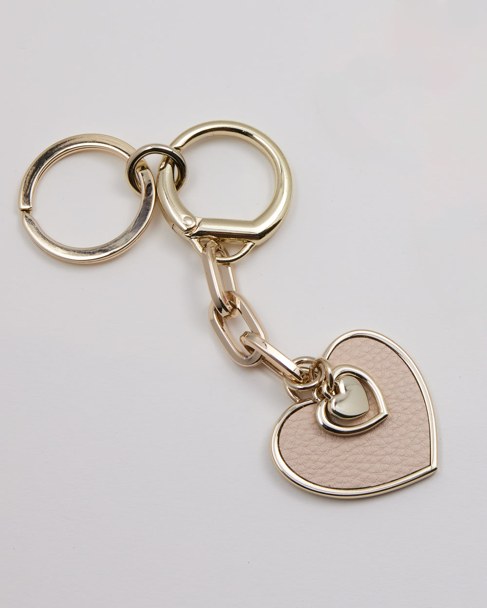 Heart Keychain With Heart Charms-Accessories-PEROZ Accessories