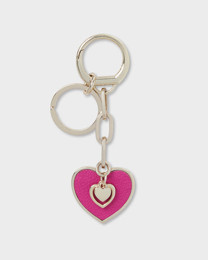 Heart Keychain With Heart Charms-Accessories-PEROZ Accessories