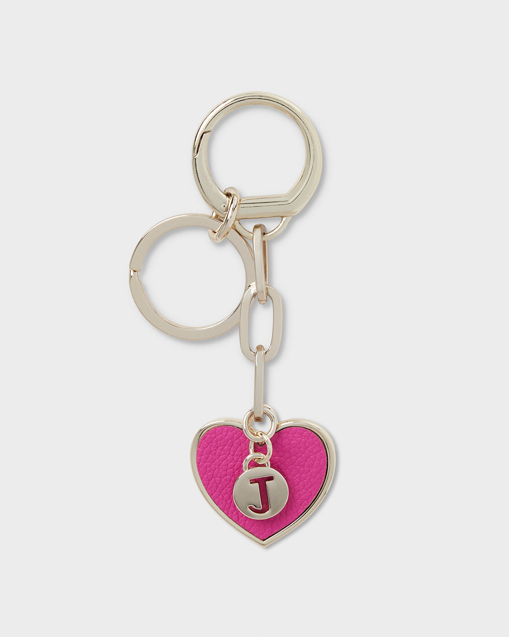 Heart Keychain With Personalisation Charm-Accessories-PEROZ Accessories