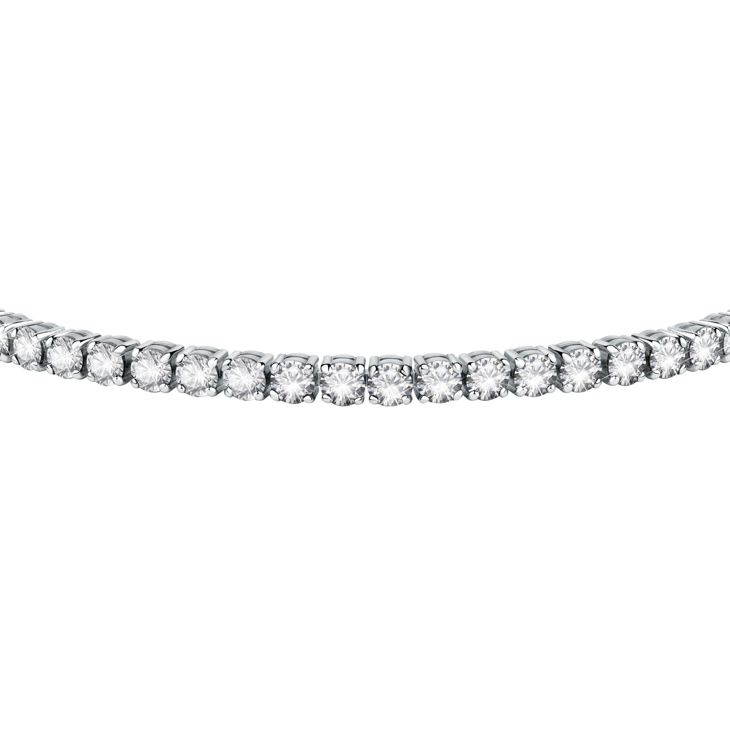 Chiara Ferragni Diamond Heart XL Stone Tennis Bracelet-Bracelets-PEROZ Accessories