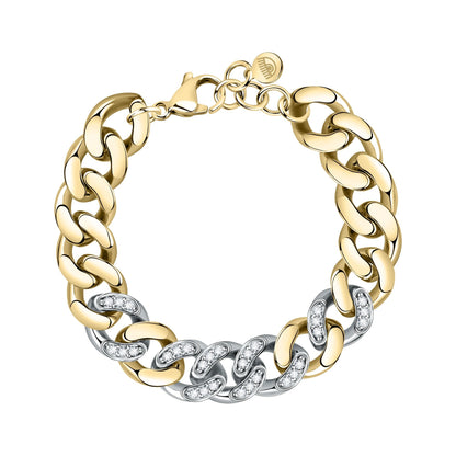 Chiara Ferragni Chain Collection Gold Bracelet-Bracelets-PEROZ Accessories