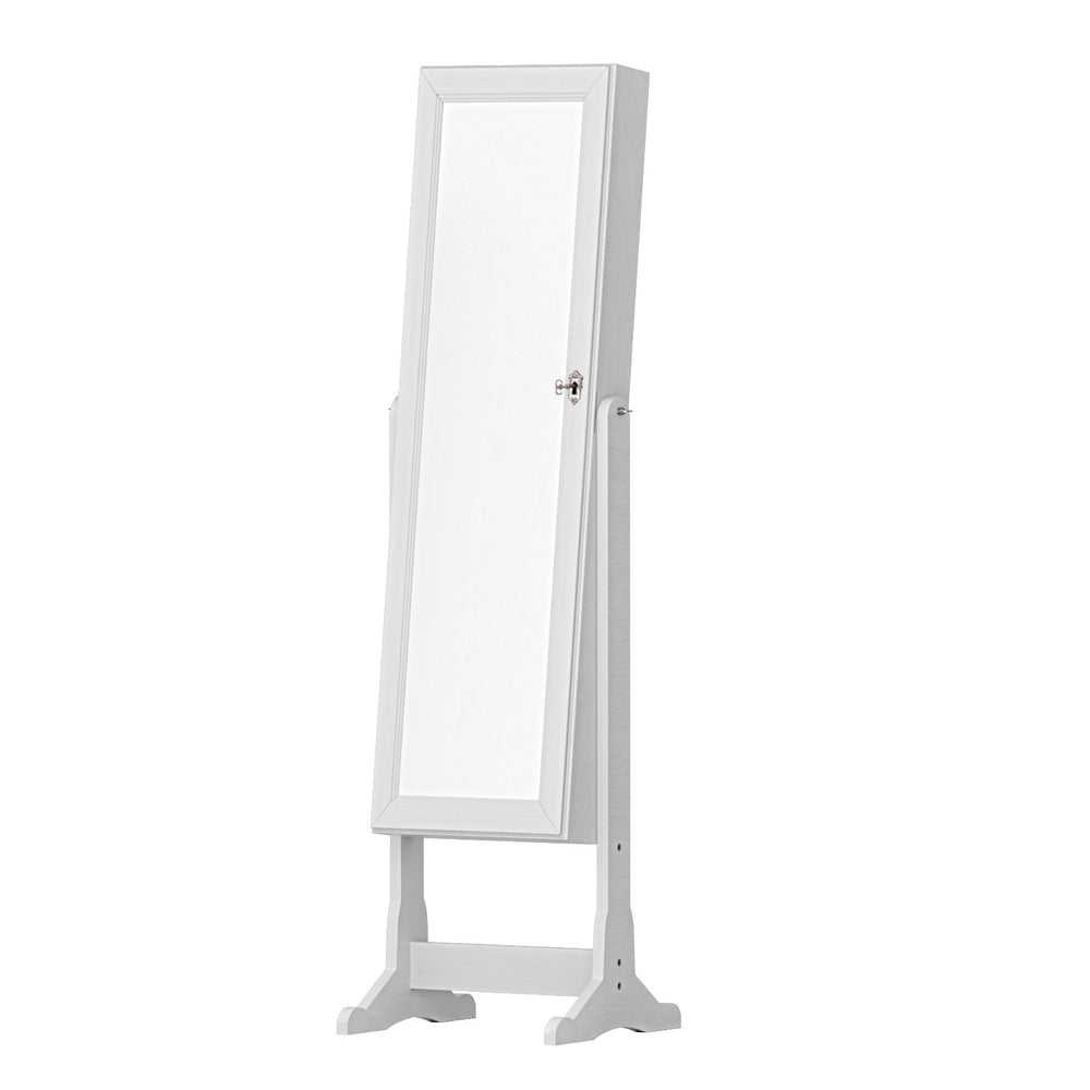 Artiss Jewellery Cabinet Mirror Free Standing-Home &amp; Garden &gt; Storage &gt; Storage Cabinets &amp; Lockers-PEROZ Accessories