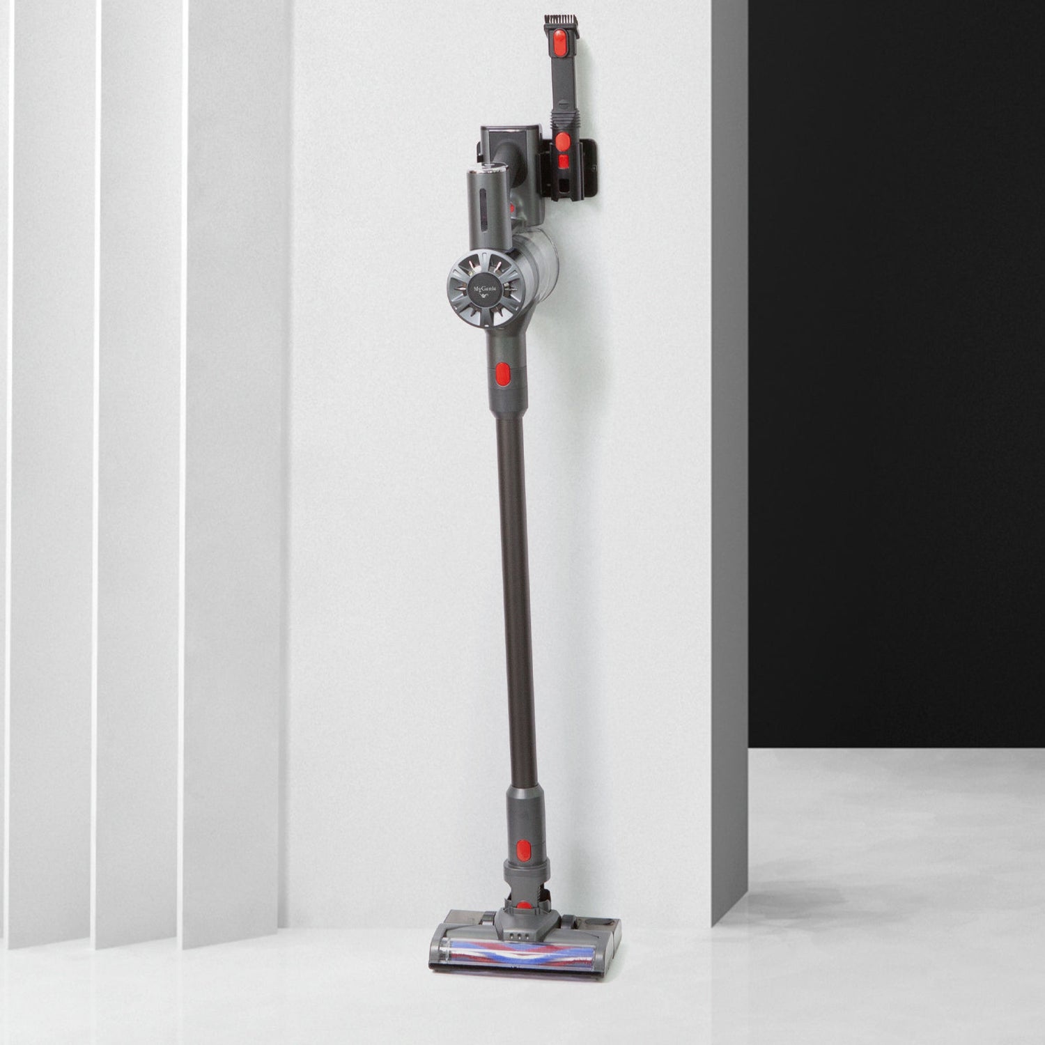 MyGenie H20 Pro Wet Mop 2-In-1 Cordless Stick Vacuum + Bonus Dark Wood Diffuser-Small Home Appliances-PEROZ Accessories