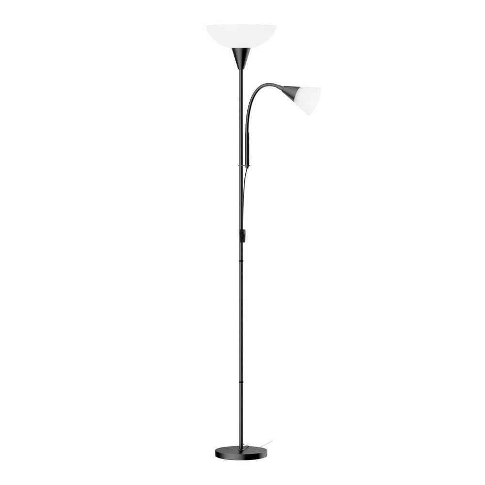 Artiss Floor Lamp Mother and Child Modern Home Living Room Office Reading Black-Home &amp; Garden &gt; Lighting &gt; Floor Lamps-PEROZ Accessories