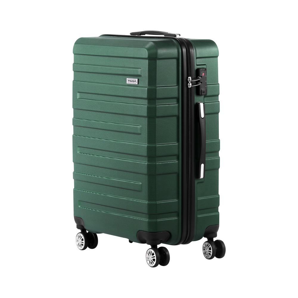 Mazam 28&quot; Luggage Suitcase Trolley Set Travel TSA Lock Storage Hard Case Green-Luggage Setss-PEROZ Accessories