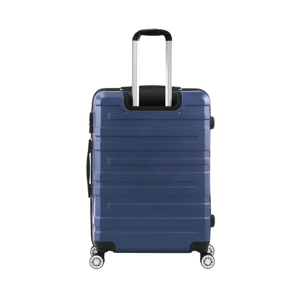Mazam 28&quot; Luggage Suitcase Trolley Set Travel TSA Lock Storage Hard Case Navy-Luggage Sets-PEROZ Accessories