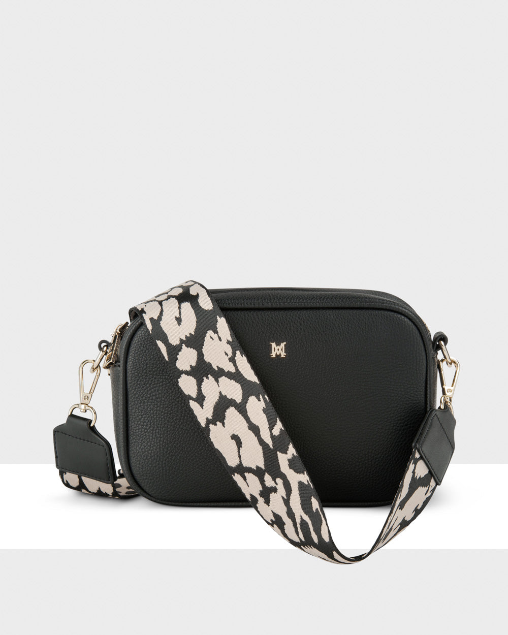 Monica Camera Crossbody Bag + Leopard Bag Strap-PEROZ Accessories