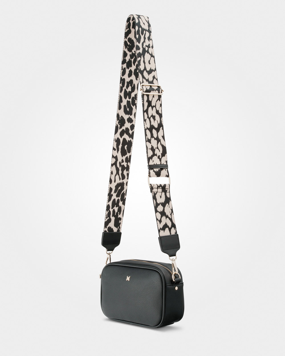 Monica Camera Crossbody Bag + Leopard Bag Strap-PEROZ Accessories