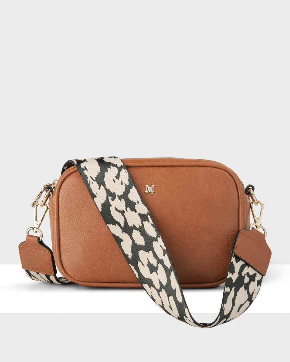 Monica Camera Crossbody Bag + Leopard Bag Strap-PEROZ Accessories