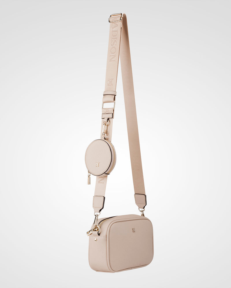 Monica Camera Crossbody Bag + Utility Bag Strap-PEROZ Accessories