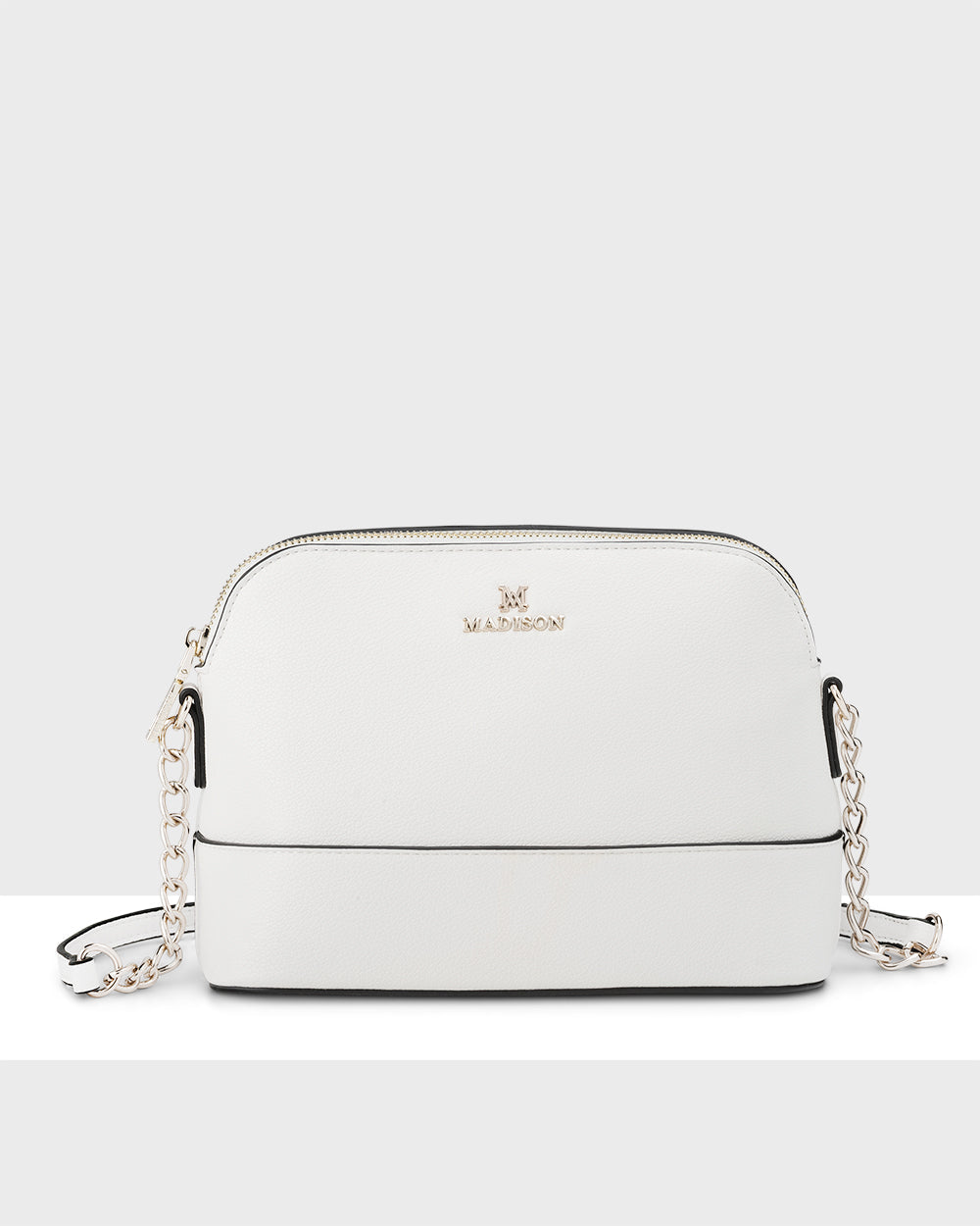 Salli Curve Zip Top Crossbody Bag-PEROZ Accessories