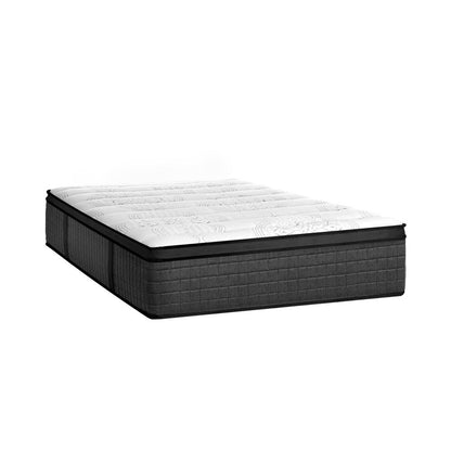 BEDRA BEDDING Latex Foam Mattress Queen Bed 9 Zone Pocket Spring 34cm Thickness-Mattresses-PEROZ Accessories