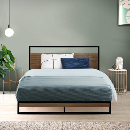 Artiss Bed Frame Metal Frame DANE - King Single-Bed Frames-PEROZ Accessories