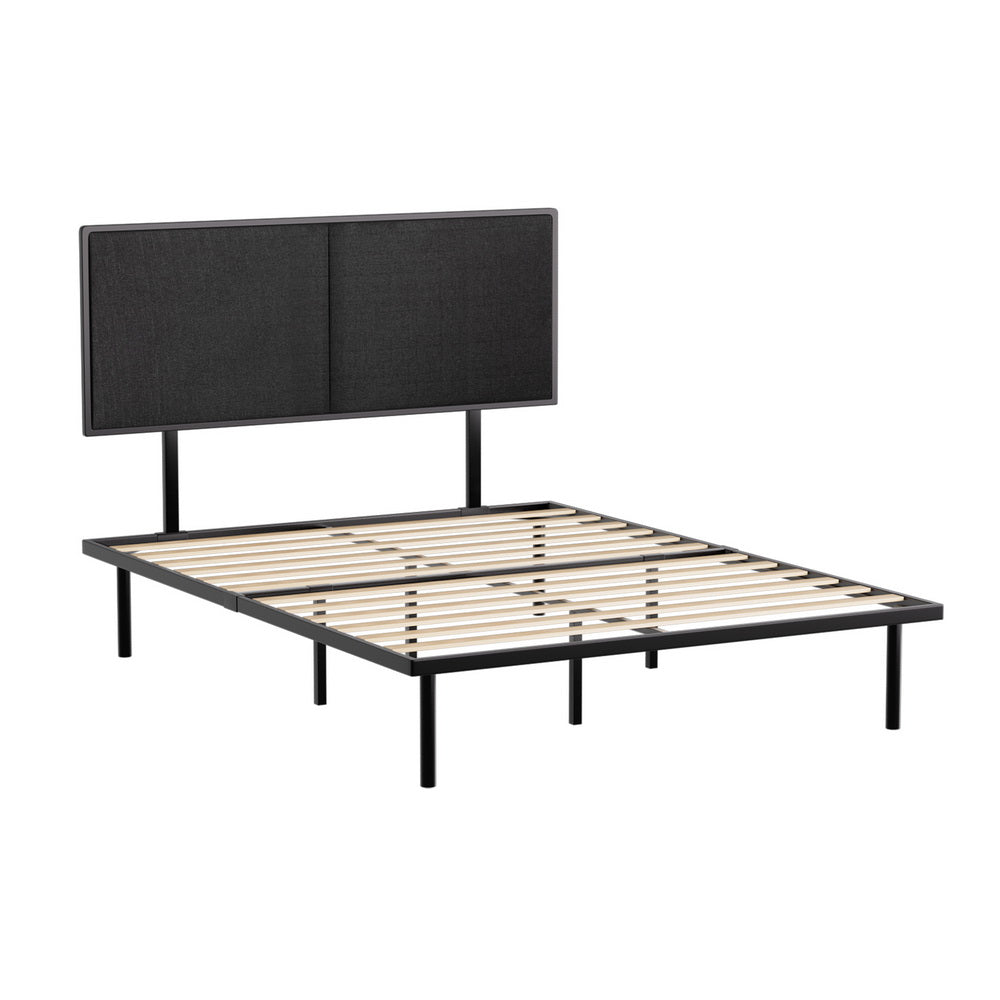 Artiss Bed Frame Double Size Metal Frame NOE-Furniture &gt; Bedroom-PEROZ Accessories