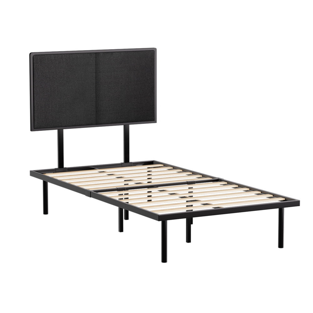 Artiss Bed Frame King Single Size Metal Frame NOE-Furniture &gt; Bedroom-PEROZ Accessories