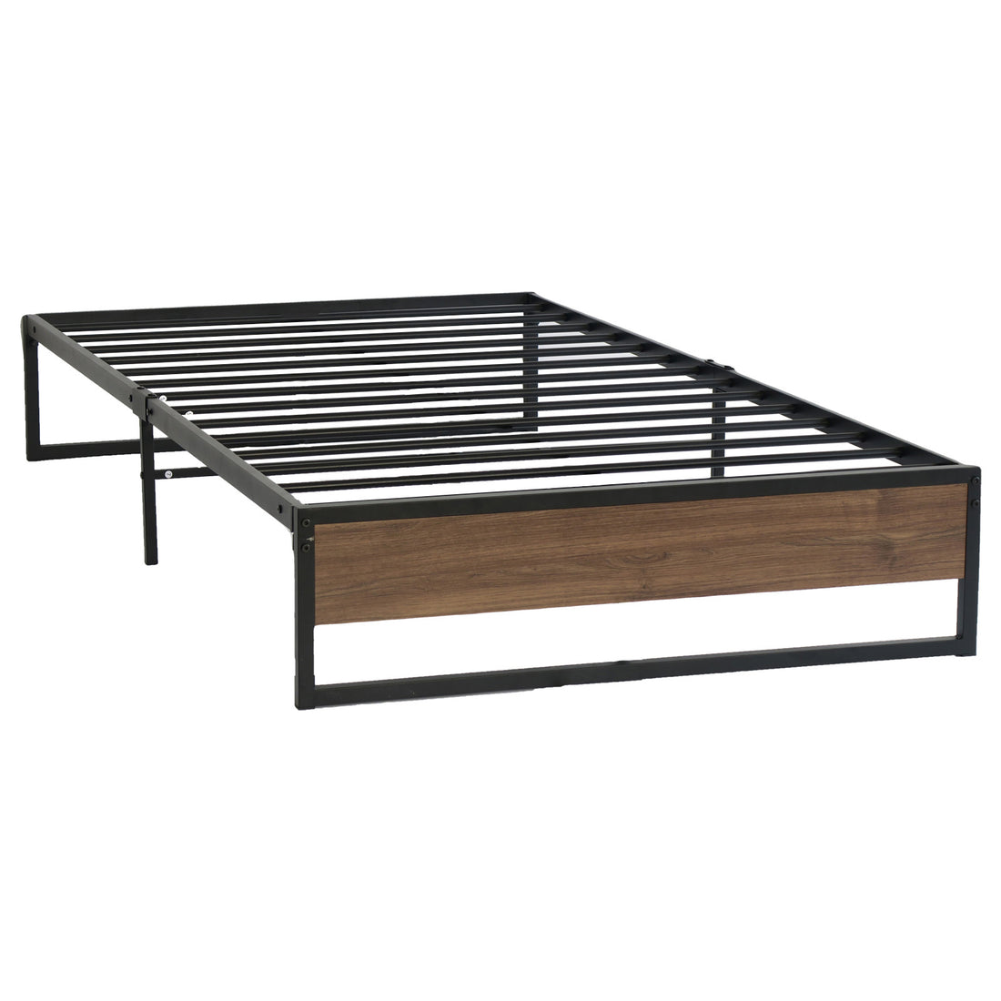 Artiss Bed Frame Metal Frame Bed Base OSLO - Single-Bed Frames-PEROZ Accessories