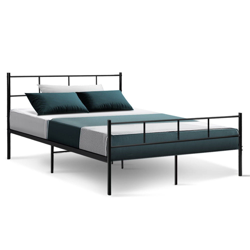 Artiss Bed Frame Double Metal Bed Frames SOL-Bed Frames-PEROZ Accessories