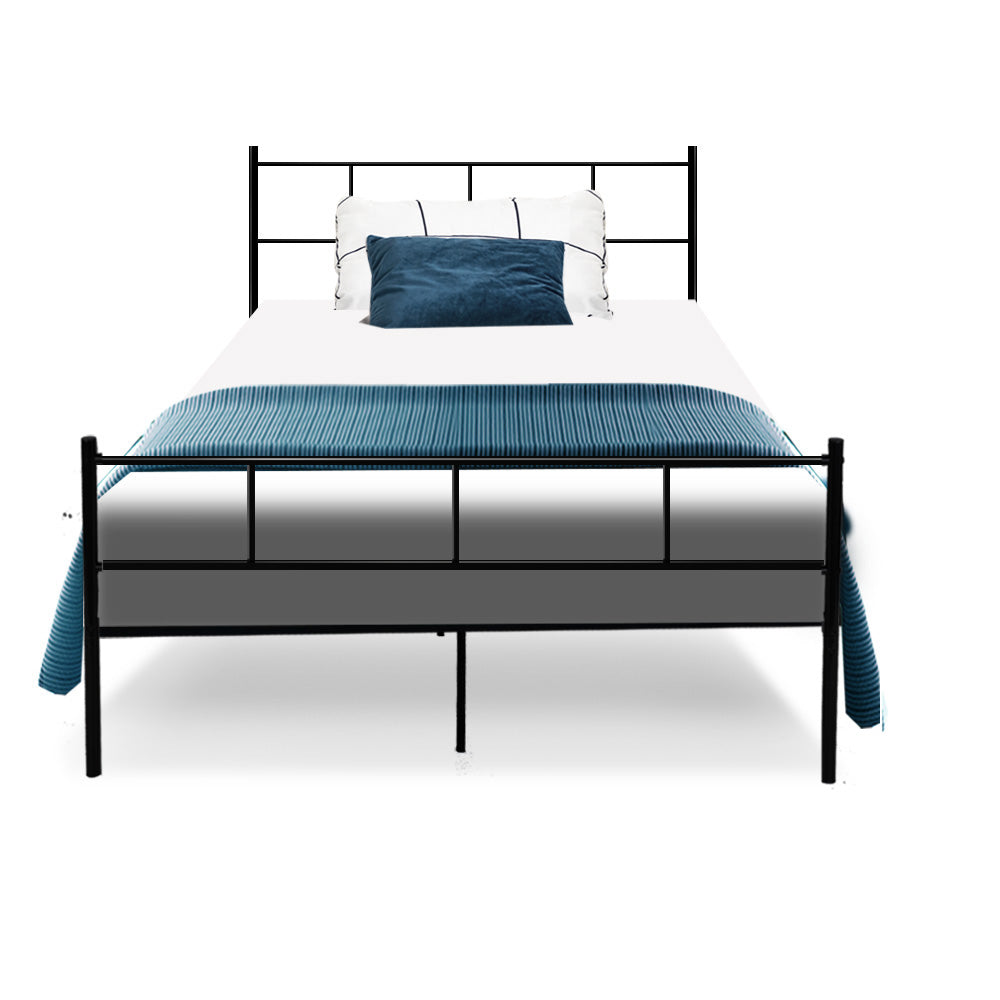 Artiss Bed Frame King Single Metal Bed Frames SOL-Bed Frames-PEROZ Accessories