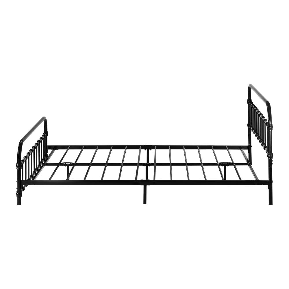 Oikiture Metal Bed Frame Double Size Bed Base Platform-Metal Bed Frames-PEROZ Accessories