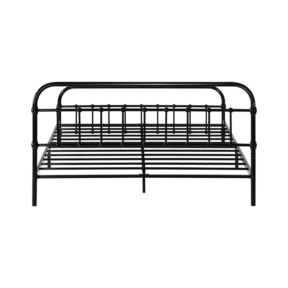 Oikiture Metal Bed Frame Double Size Bed Base Platform-Metal Bed Frames-PEROZ Accessories