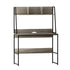 Artiss Computer Desk Bookshelf Storage Grey 100CM-Office Desks-PEROZ Accessories