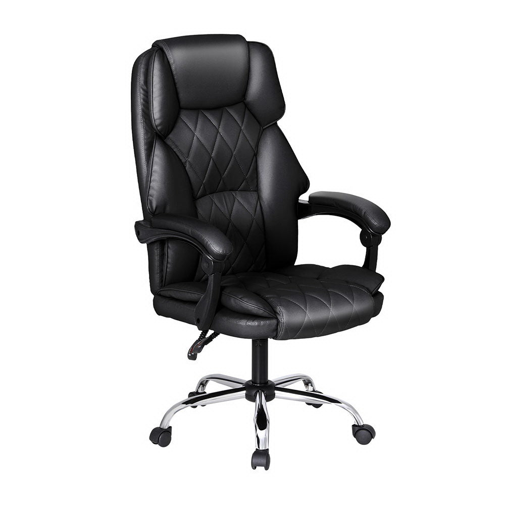 Artiss Massage Office Chair Computer Chairs High Back-Furniture &gt; Bar Stools &amp; Chairs &gt; Massage Chairs-PEROZ Accessories