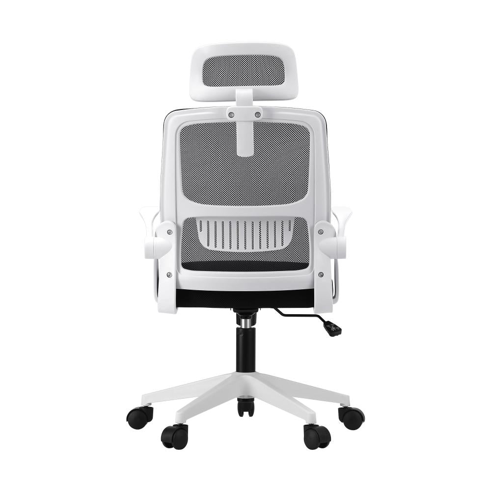 Oikiture Mesh Office Chair Executive Fabric Gaming Seat Racing Tilt Computer BKWH-Office Chairs-PEROZ Accessories