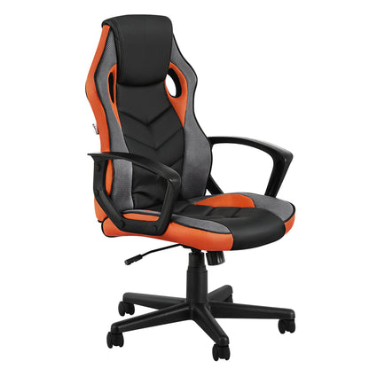 Artiss Gaming Office Chair Computer Executive Racing Chairs High Back Orange-Furniture &gt; Office-PEROZ Accessories