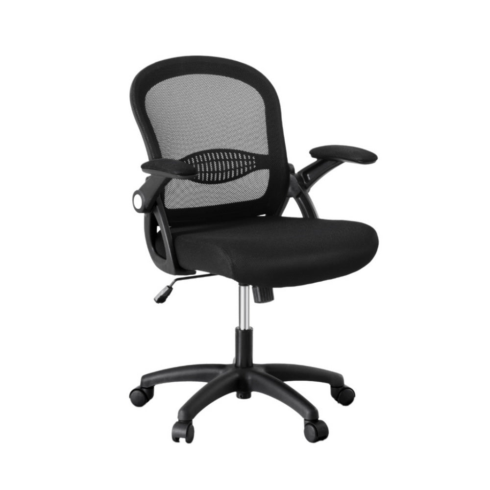 Artiss Mesh Office Chair Computer Gaming Desk Chairs Work Study Mid Back-Furniture &gt; Office &gt; Office &amp; Desk Chairs-PEROZ Accessories