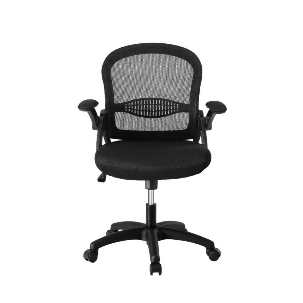 Artiss Mesh Office Chair Computer Gaming Desk Chairs Work Study Mid Back-Furniture &gt; Office &gt; Office &amp; Desk Chairs-PEROZ Accessories