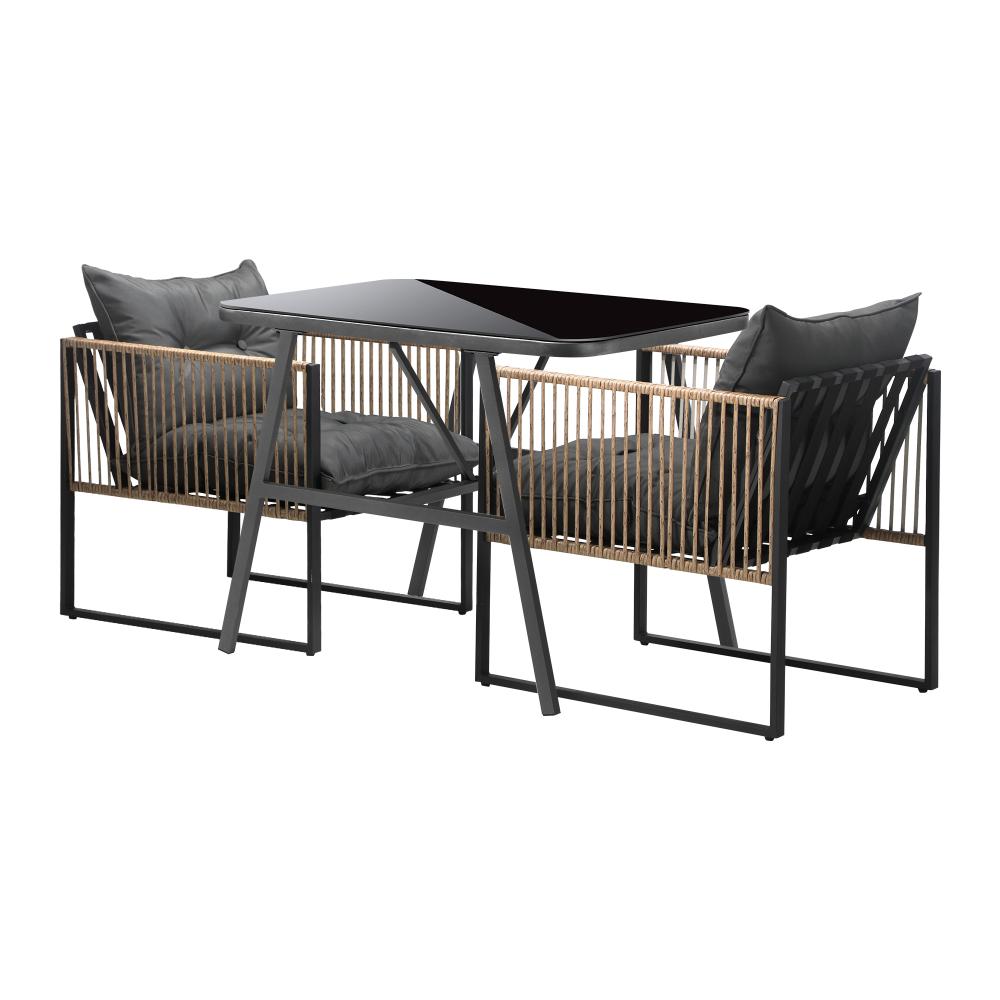 Livsip Outdoor Dining Set Patio Table Chairs Set-Outdoor Patio Sets-PEROZ Accessories