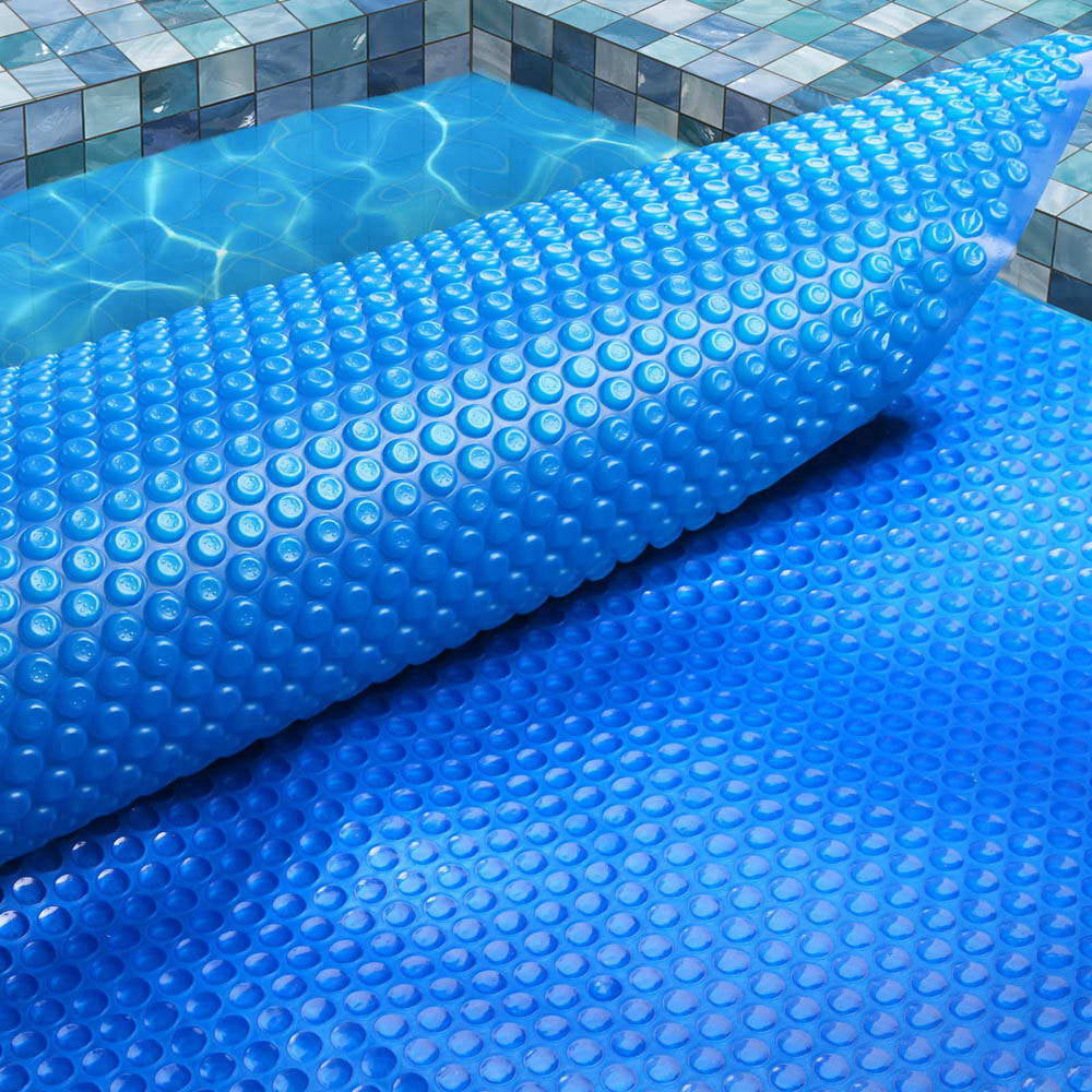 Aquabuddy Pool Cover 500 Micron 11x4.8m Swimming Pool Solar Blanket Blue-Pool Covers-PEROZ Accessories