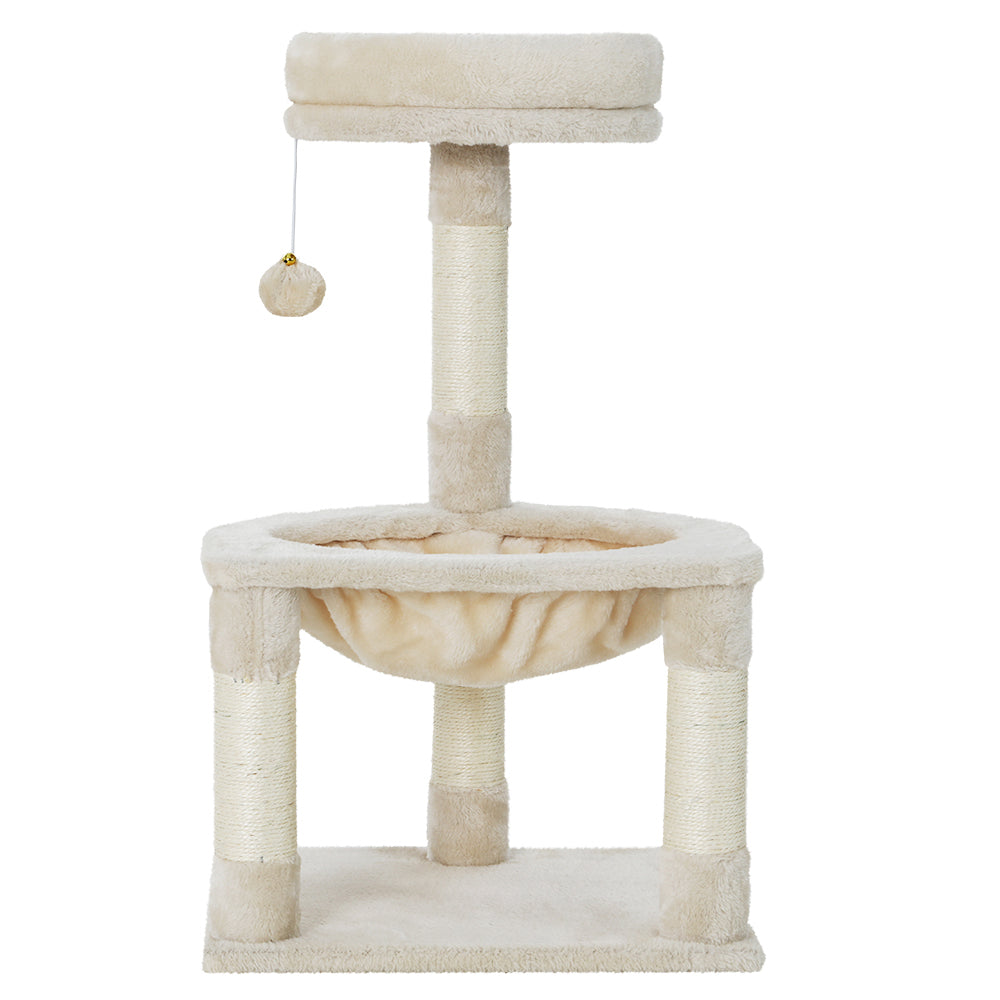 i.Pet Cat Tree 69cm Scratching Post Tower Scratcher Wood Condo Toys House Bed-Cat Trees-PEROZ Accessories