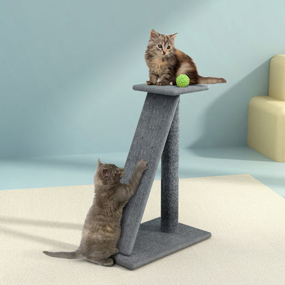 i.Pet Cat Tree 82cm Scratching Post Tower Scratcher Condo Trees Climb House-Cat Trees-PEROZ Accessories