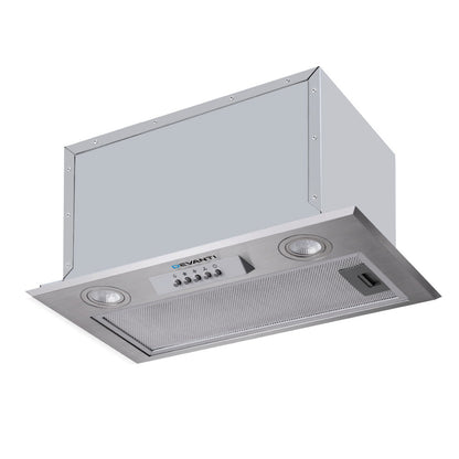 Devanti 520mm Range Hood 52cm Rangehood Stainless Steel-Rangehoods-PEROZ Accessories