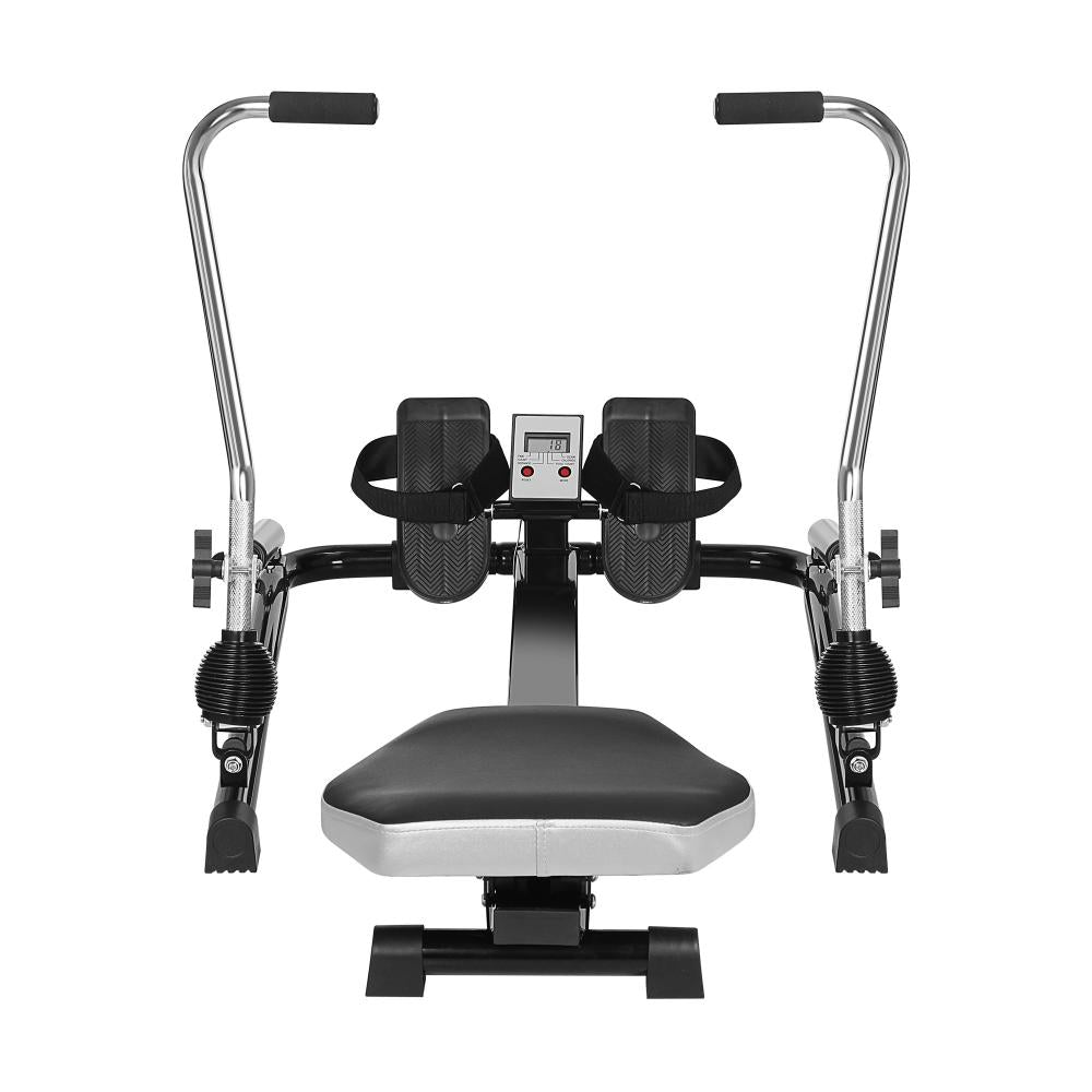 Finex Rowing Machine Foldable Hydraulic Rower Oil Cylinder System and Adjustable Resistance-Rowing Machines-PEROZ Accessories