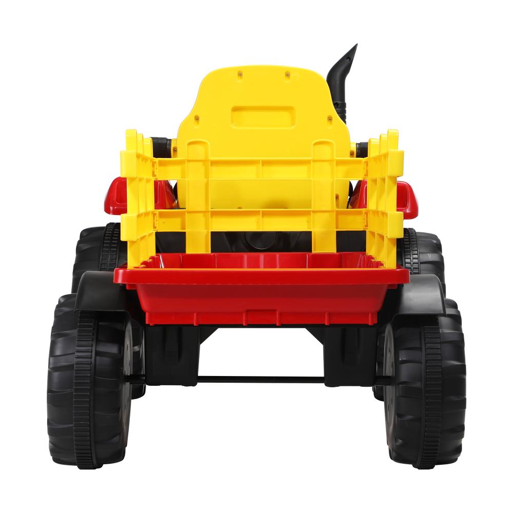 Mazam XL Ride On Tractor 12V Kids Electric Vehicle Toy Cars W/ Trailer Remote-Ride On Car-PEROZ Accessories