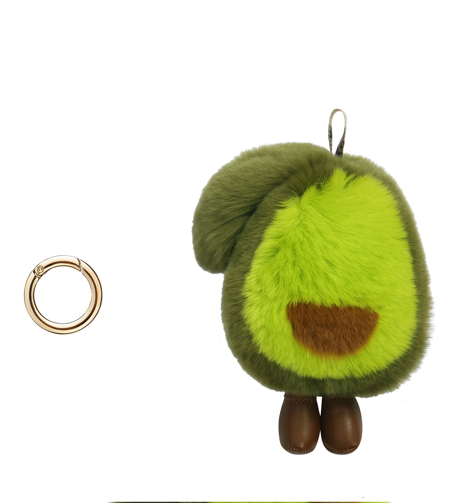 TARRAMARRA Avocado Keyring - TAZ110-Keychains-PEROZ Accessories