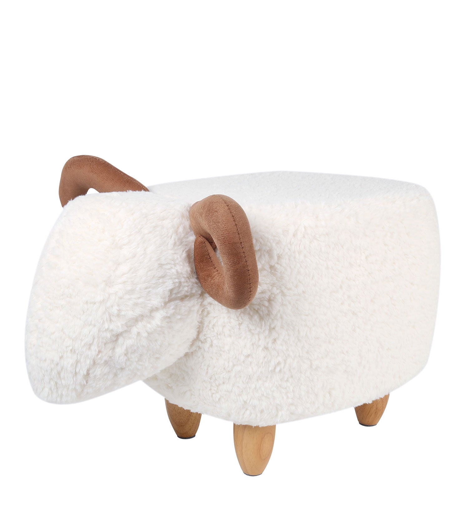 TARRAMARRA Sheep Pouffe - TAZ116-Benches-PEROZ Accessories