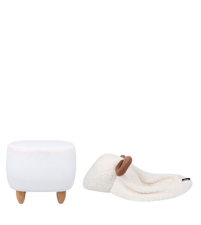 TARRAMARRA Sheep Pouffe - TAZ116-Benches-PEROZ Accessories