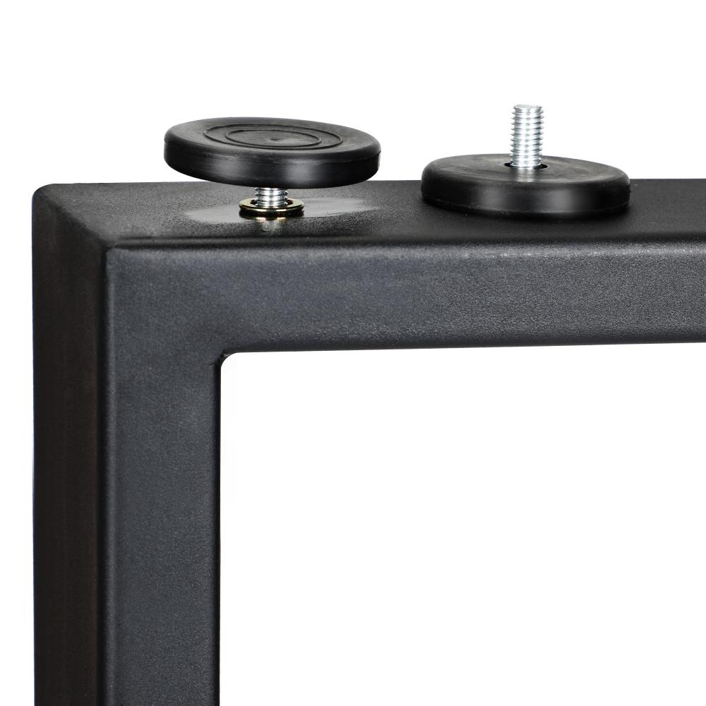 Oikiture 4X Coffee Dining Table Legs Bench Box Steel Metal Industrial 71 X 71CM-Table Legs-PEROZ Accessories