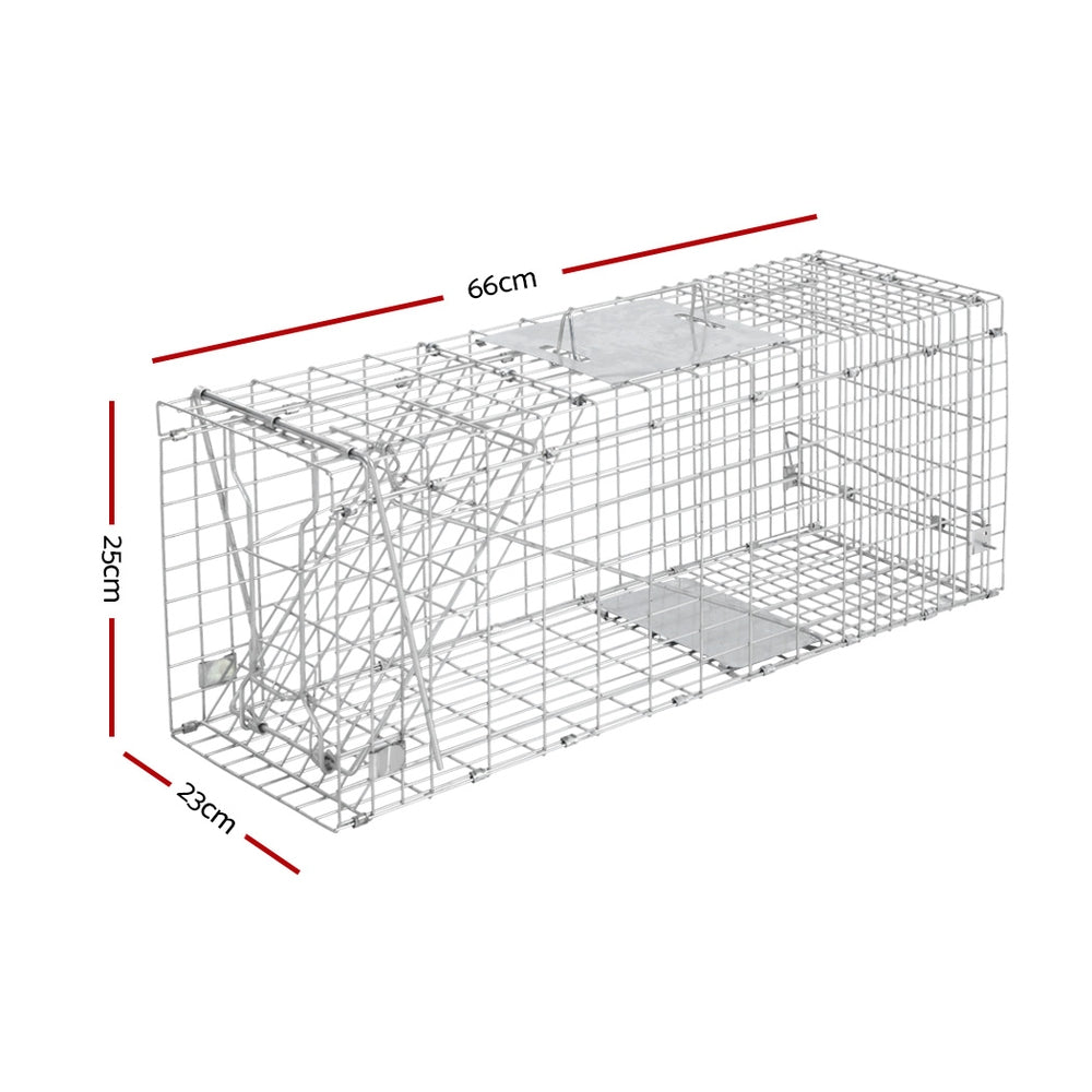 Gardeon Animal Trap Cage Possum 66x23cm-Pet Care &gt; Pest Control-PEROZ Accessories