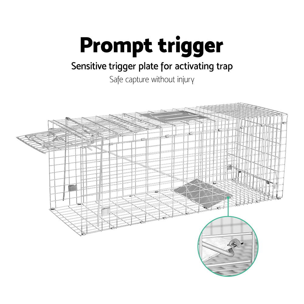 Gardeon Animal Trap Cage Possum 79x28cm-Pet Care &gt; Coops &amp; Hutches-PEROZ Accessories